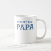 Worlds Best Papa Coffee Mugs
