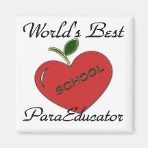 World's Best ParaEducator Magnet