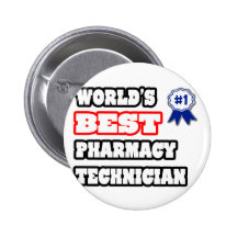 World's Best Pharmacy Technician Pins
