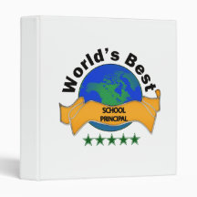 World's Best School Principal Binder