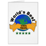 World's Best School Principal Cards