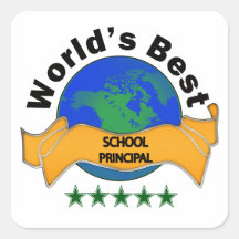 World's Best School Principal Sticker
