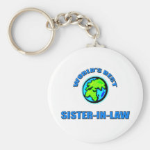 World's Best Sister-in-Law Key Chains