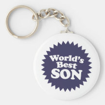 World's Best Son Key Chains
