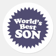 World's Best Son Sticker