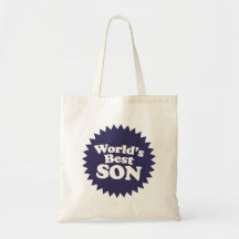 World's Best Son Tote Bags