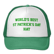 World's best St Patrick's day Mesh Hat