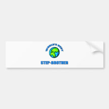 World's Best Step-Brother Bumper Stickers