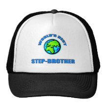 World's Best Step-Brother Trucker Hats