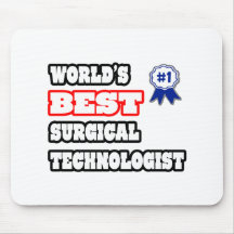 World's Best Surgical Technologist Mousepad