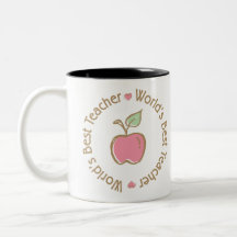 Worlds Best Teacher Coffee Mug