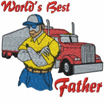 World's Best Trucker Embroidered Shirt