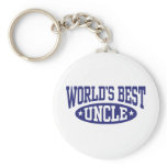 World's Best Uncle keychains