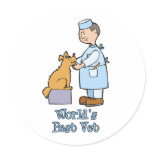 World's Best Vet Stickers