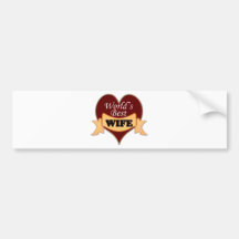 World's Best Wife Bumper Stickers