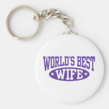 World's Best Wife Key Chain