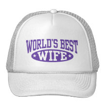 World's Best Wife Mesh Hats