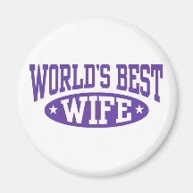 World's Best Wife Refrigerator Magnet
