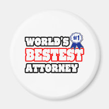 World's Bestest Attorney Magnets