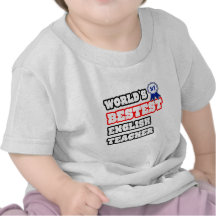 World's Bestest English Teacher Tshirt