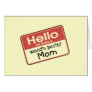 World's Bestist Mom tshirts and Gifts Greeting Cards