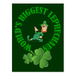 World's biggest leprechaun post card