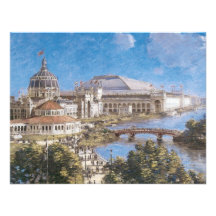 World's Colombian Exposition by Theodore Robinson Invite