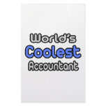 World's Coolest Accountant Stationery Design