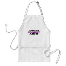 Worlds Coolest Aunt Apron
