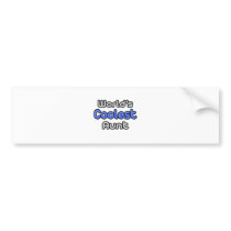 World's Coolest Aunt bumper stickers