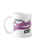 World's Coolest Aunt mugs