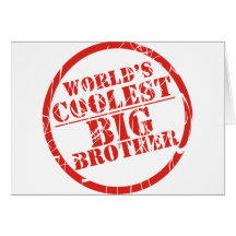 World's Coolest Big Brother Cards