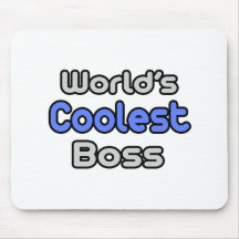 World's Coolest Boss Mouse Pads