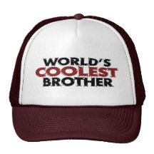 Worlds Coolest Brother Trucker Hat