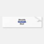 World's Coolest Dad Bumper Stickers
