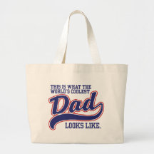 World's Coolest Dad Tote Bag