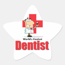 World's Coolest Dentist Sticker