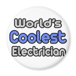 World's Coolest Electrician magnets