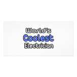 World's Coolest Electrician photo cards
