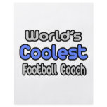 World's Coolest Football Coach Custom Flyer