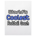 World's Coolest Football Coach letterhead
