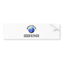 World's Coolest Godfather Bumper Sticker