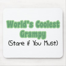 World's Coolest Grampy Mouse Pad