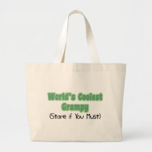 World's Coolest Grampy Tote Bag