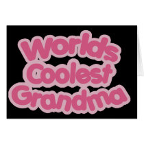 Worlds Coolest Grandma Cards