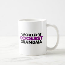 Worlds Coolest Grandma Coffee Mugs