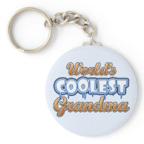 World's Coolest Grandma Keychain