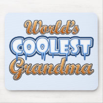 World's Coolest Grandma Mouse Pads