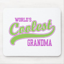 World's Coolest Grandma Mousepad
