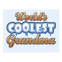 World's Coolest Grandma Postcards